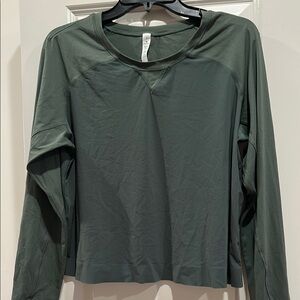 Lululemon Olive Long Sleeve Top